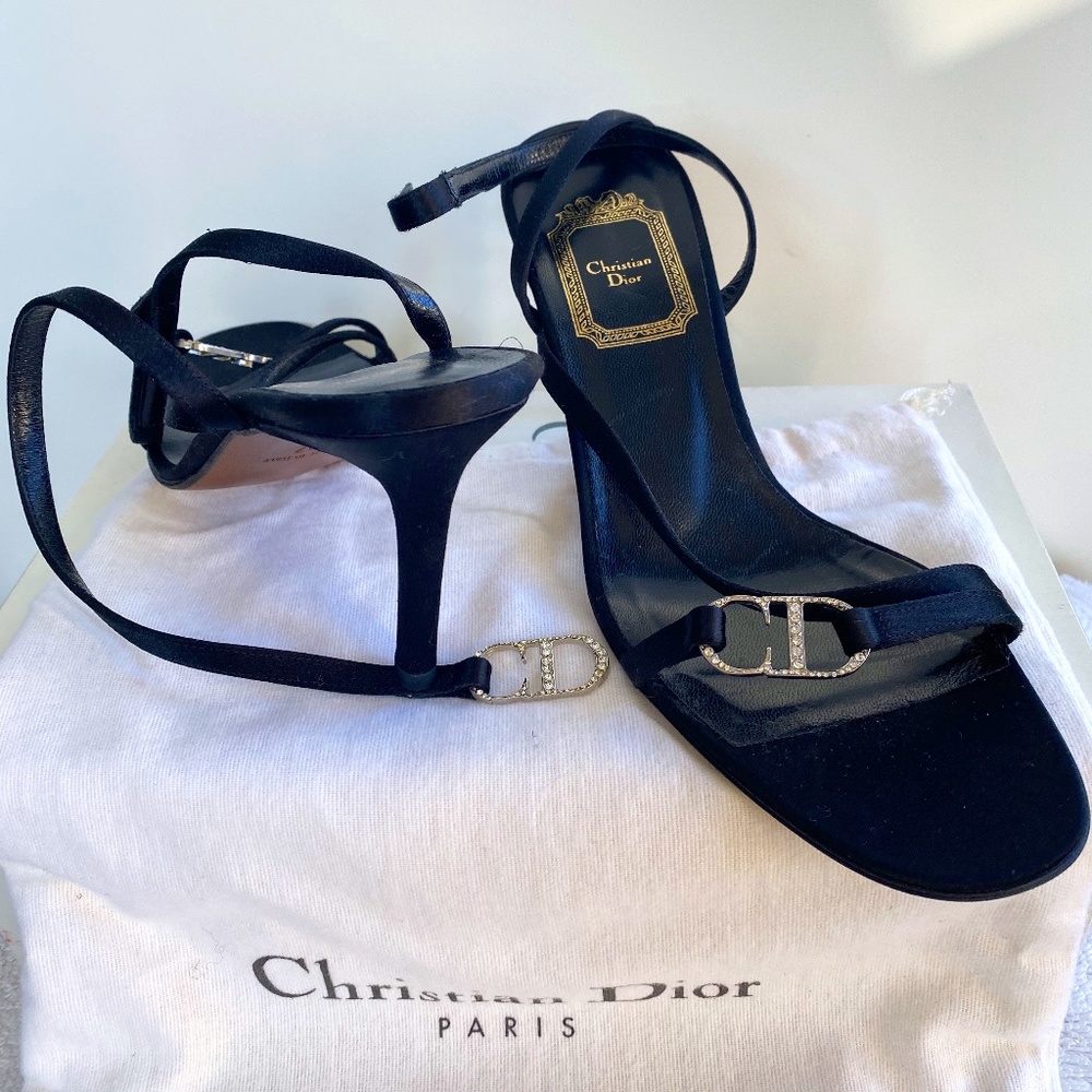Ultra Rare Vintage Christian Dior CD Sandals NWT
